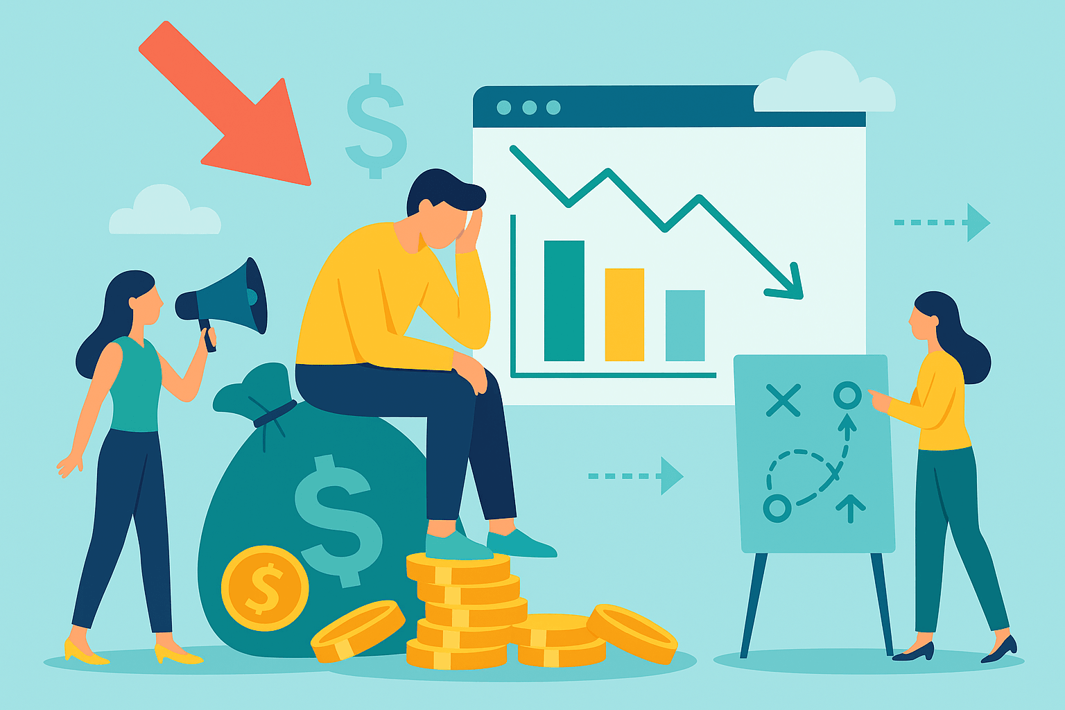 Metodo Strategico Digitale » Piccoli budget, grandi sprechi: come evitarli Sprechi nel marketing digitale | Metodo Strategico Digitale