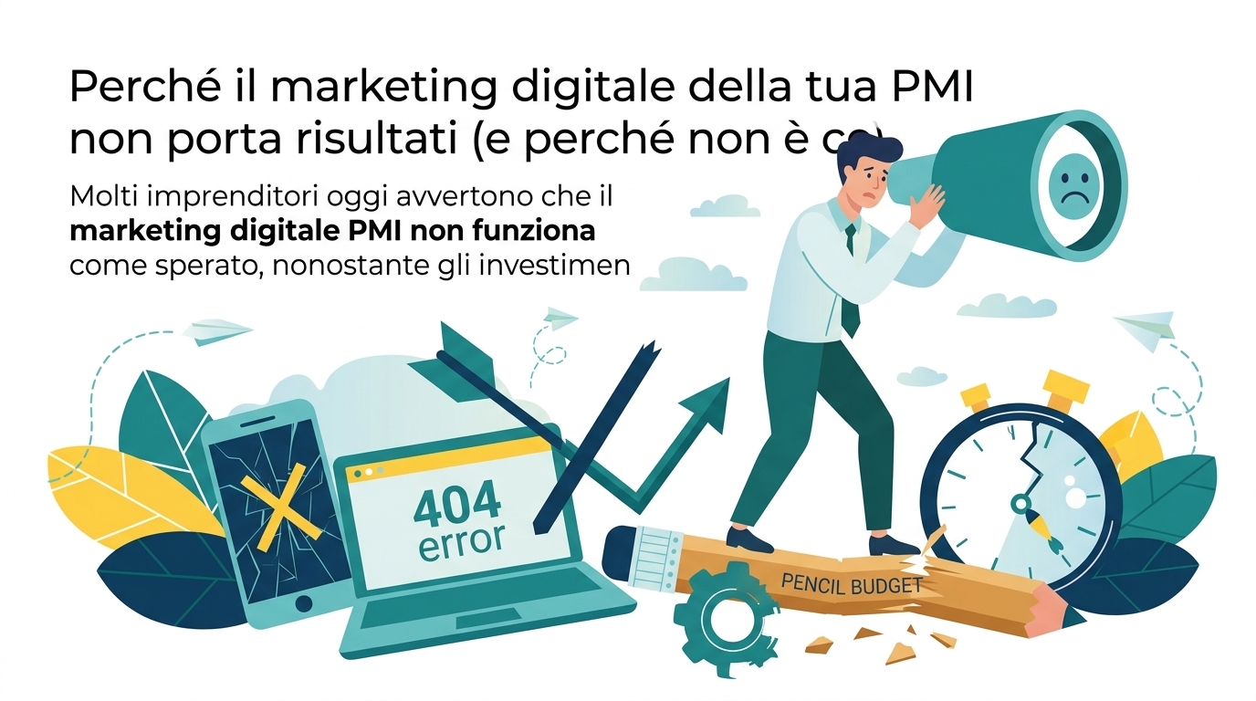 marketing digitale PMI non funziona
